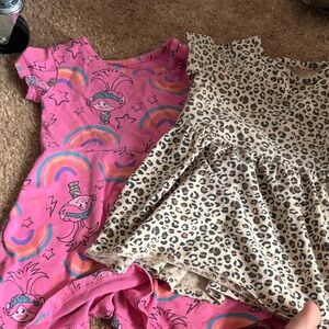 Two dresses trolls and cheetah